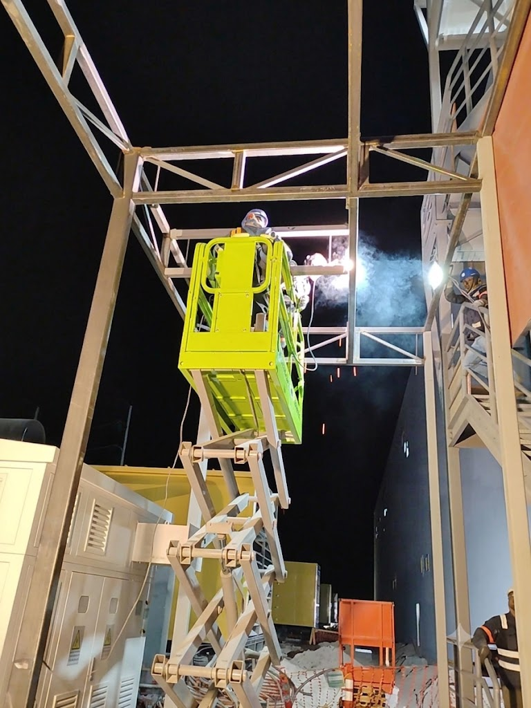 Trabajos de herrería en Data Center, Querétaro